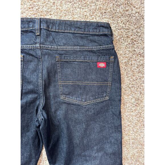DICKIES Woman's Jeans/Pants size 12X32 (TALL), NWT Dark Blue Jeans; 100% Cotton - Picture 9 of 12